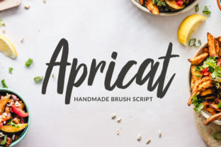 Apricat: A Beautiful Script Font for Digital Branding