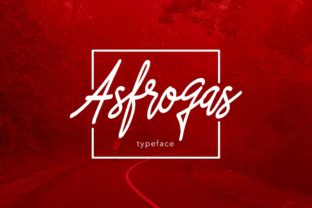 Asfrogas: A Bold Script for Editorial Excellence