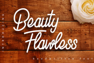 Beauty Flawless: A Script Font for Editorial Excellence