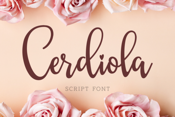 Cerdiola: A Script Font That Elevates Digital Design