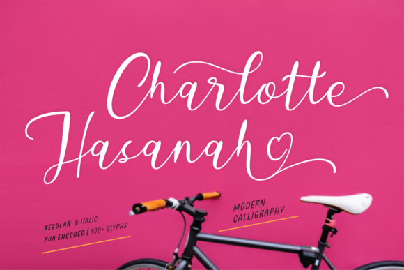 Charlotte Hasanah: A Script Font for Modern Web Design