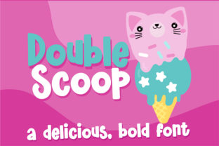 Double Scoop: A Font That Adds Flair to Editorial Design