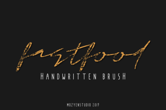 Fastfood: The Font That Speaks Fast