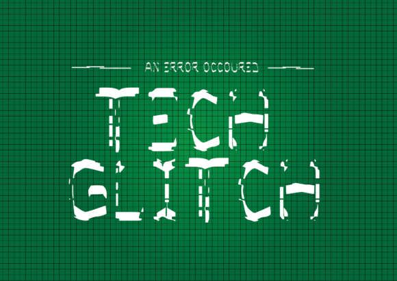Font Choice That Speaks Volumes: Tech Glitch for Editorial Design