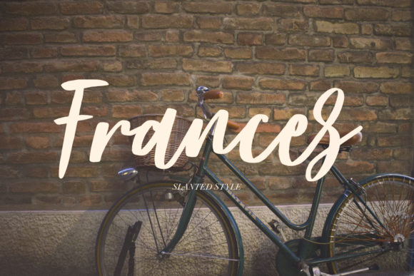 Frances Font: A Handwritten Script for Creative Makers