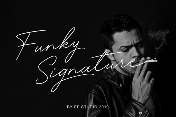Funky Signature Font for Handmade Creations