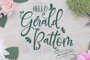 Gerald Battom: A Script Sans Font for Digital Design