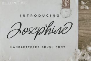 Josephine: A Handwritten Font for Editorial Elegance