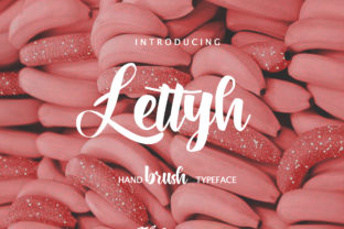 Lettyh: A Handwritten Font for Editorial Design and Branding