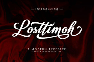 Losttimoh: A Font That Adds Character to Your Web Design