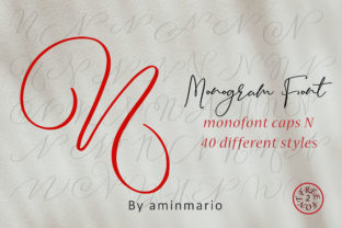 Monogram N Monofont Caps N First Impressions and Practical Use