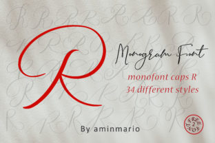 Monogram R Monofont Caps R First Impressions and Practical Use