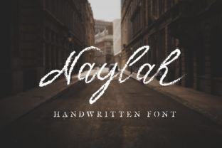 Naylah: A Handwritten Font for Editorial Creativity