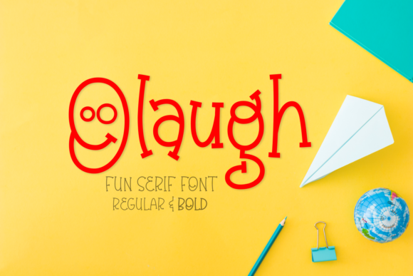 Olaugh Family: A Quirky Font for Campaign Creativity