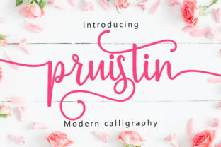 Pruistin: The Handwritten Font That Elevates Your Digital Brand