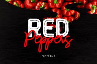 Red Peppers: A Handwritten Font That Elevates Your Craft