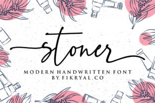 Stoner: A Modern Handwritten Font for Editorial Design