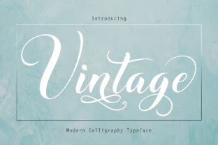 Vintage: A Font That Breathes Life into Editorial Design