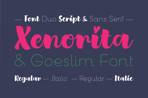 Xenorita Goeslim Duo: A Font That Elevates Branding
